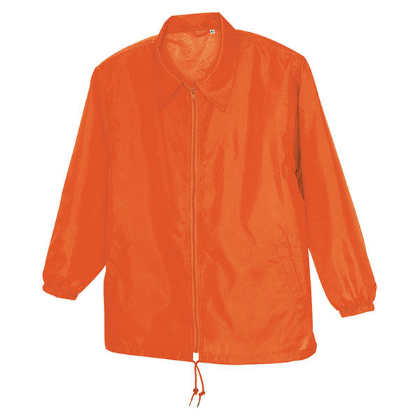 アイトス 裏メッシュジャケット（男女兼用） オレンジ LL AZ50101-063 1着（直送品）