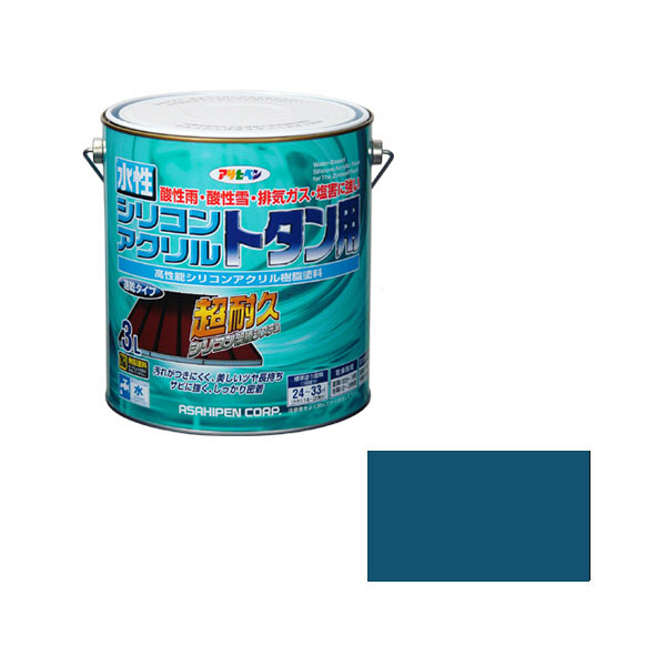 アサヒペン 水性シリコンアクリルトタン用 7L オーシャンブルー uvfD0zi5ZD, 材料、部品 - www.1-pact.fr