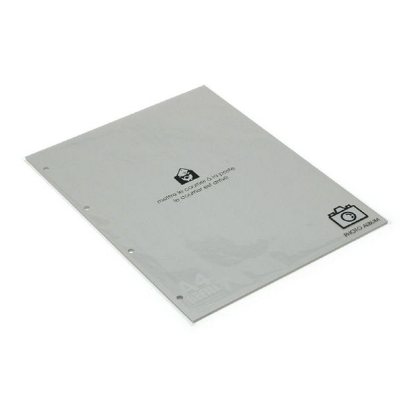 【アスクル】エトランジェ・ディ・コスタリカ A4アルバムレフィル[BASIS]ホワイト A4RFーDー02 5冊 （直送品） 通販