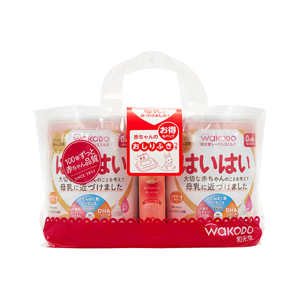 【0ヵ月から】WAKODO（和光堂）レーベンスミルク はいはい 大缶2缶パック（810g×2缶） 1個　アサヒグループ食品 粉ミルク