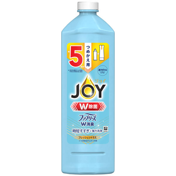 51%OFF!】 ジョイ W除菌 食器用洗剤 詰め替え 超特大ジャンボ 1,490mL