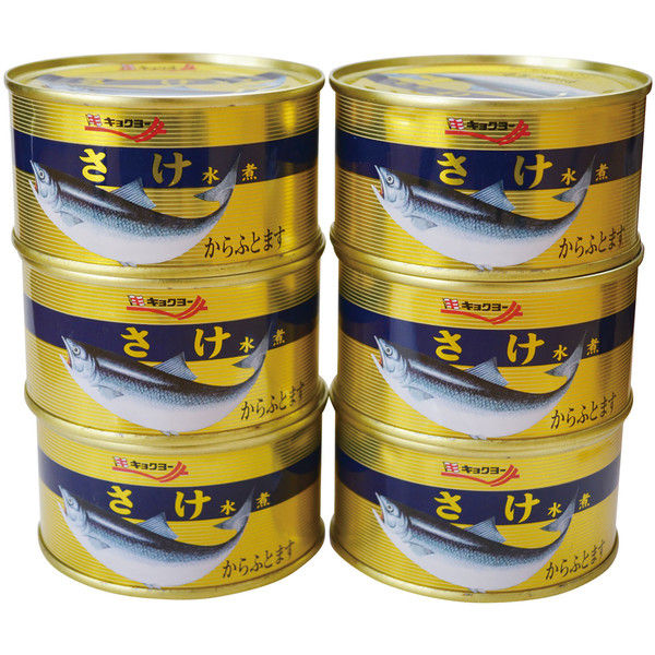 ＜LOHACO＞ ファミリー・ライフ NEW鮭水煮缶詰 12缶セット180g 65128 1セット（12缶入） （直送品）