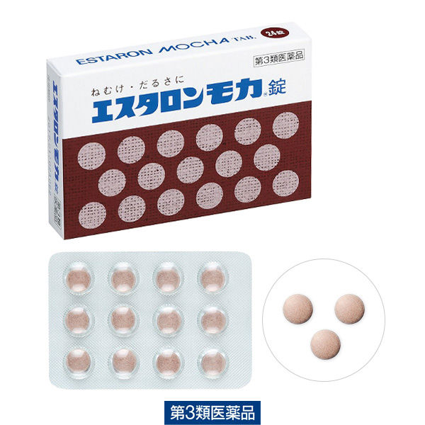 143円 【送料無料/即納】 エスタロンモカ錠 24錠 1個 第３類医薬品