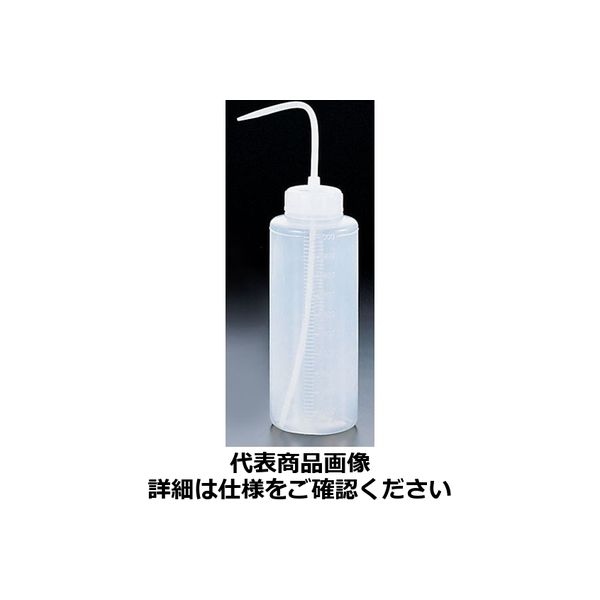 サンプラテック 丸型洗浄瓶(広口タイプ)2119 1L プラスチックポリエチレン樹脂 日本 BSV28119