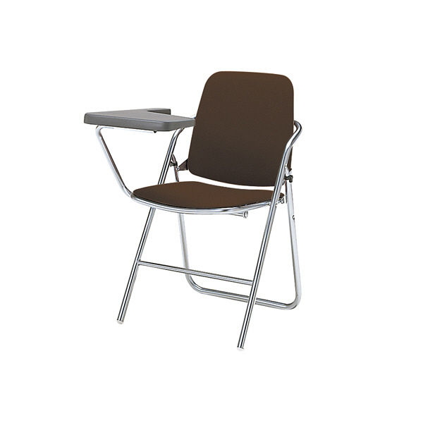 オカムラ 折タタミ椅子メモ台付 ブラウン 8160DT P409（直送品）