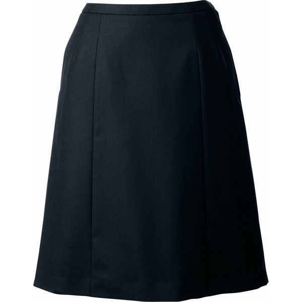 ヤギコーポレーション 魅力的な ユニレディ Aラインスカート ブラック 1点 7号 取寄品 U9828 最大40%OFFクーポン