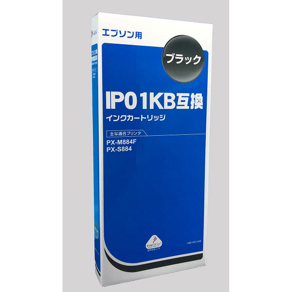 エプソン（EPSON）用 互換インク HBE-IP01KB ブラック （IP01KB互換）IP01シリーズ  1個 - アスクルのサムネイル