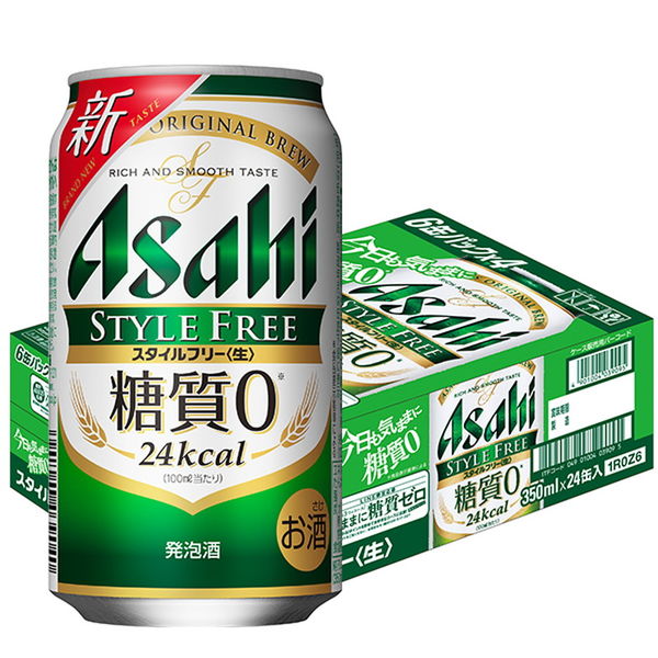 アスクル】アサヒビール スタイルフリー 生 350ml 24缶 【発泡酒】 通販 ASKUL（公式）