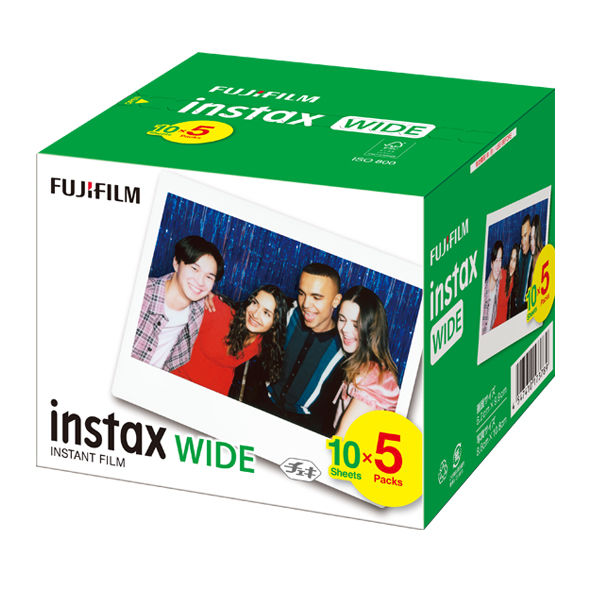富士フイルム インスタントフィルム instax WIDE 10枚×5パック INSTAX