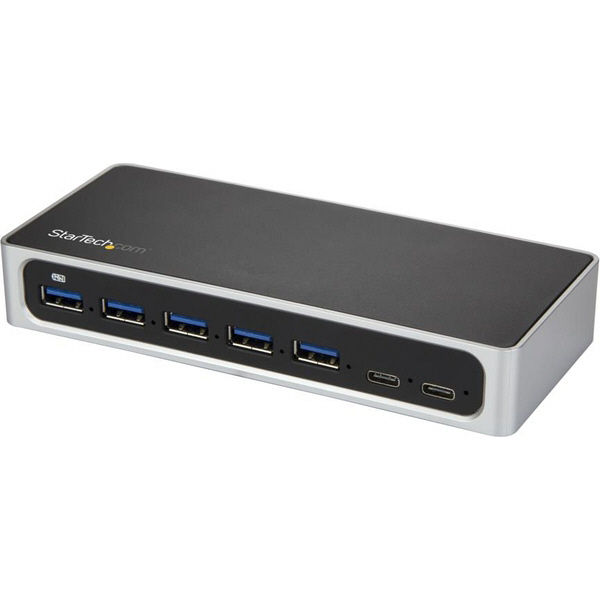 StarTech.com 7ポートUSB-Cハブ USB-C - 5x USB-A + 2x USB-C USB 3.0準拠  HB30C5A2CSC（直送品）