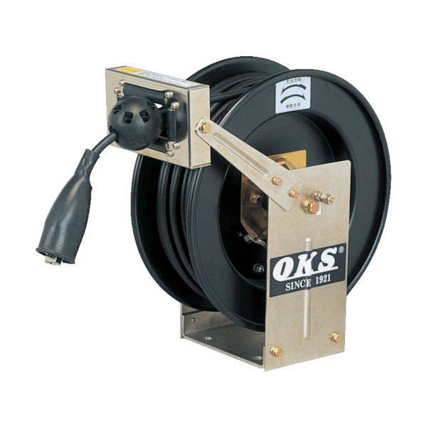 畑屋製作所 OKS アースリール スプリング式 5.5×1 20mケーブル付 ERD-A2 1台 333-8991（直送品）