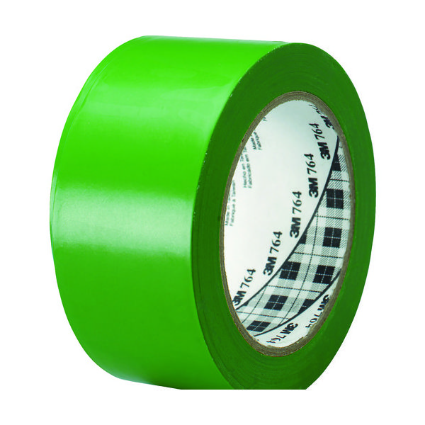 スリーエム ジャパン（3M） 3M ラインテープ 緑 50.8mm×32.9m 764 GRE 50X32 1巻 116-2408（直送品