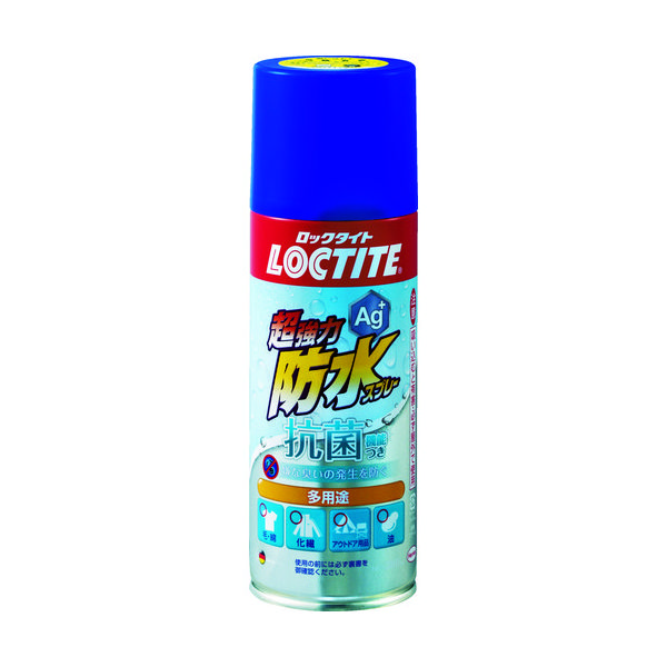 ヘンケルジャパン（Henkel Japan） LOCTITE 超強力防水スプレー抗菌機能付 DBA-380 1本（380mL） 114-2957（直送品）