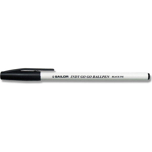 セーラー万年筆 インディボールペン １０本入 インク色：黒 ボール径０