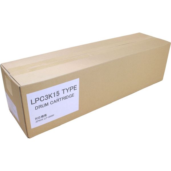エプソン（EPSON）用 汎用感光体ユニット LPC3K15 NB （LPC3K15タイプ） 1個（直送品）