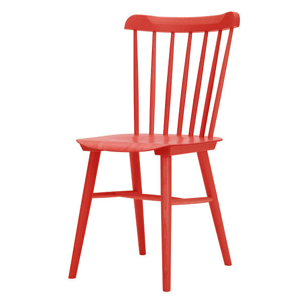 オリバー PLACE2.5 木製椅子 未使用 ウィンザーチェア レッド S 国内外の人気 CW-B421 RD 直送品 1脚