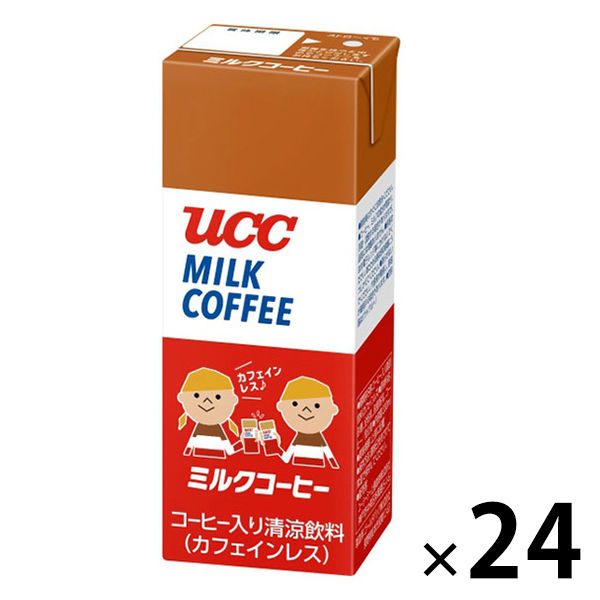 UCC上島珈琲 UCC ミルクコーヒー AB200ml 503846 1箱（24本入）