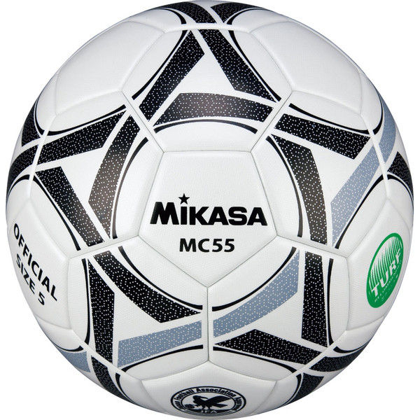 アスクル ミカサ 全国中学校体育大会公式試合球 サッカーボール5号 検定球 貼り 天然ゴムチューブ 白黒 Mc55 Wbk 直送品 通販 Askul 公式