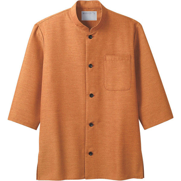 アスクル】 住商モンブラン MONTBLANC（モンブラン） シャツ 兼用 7分袖 オレンジ S 2-717（直送品） 通販 - ASKUL（公式）