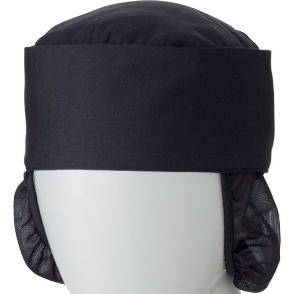 アスクル】住商モンブラン MONTBLANC（モンブラン） 和帽子たれ付 兼用 黒/黒メッシュ LL 9-736 1枚（直送品） 通販  ASKUL（公式）