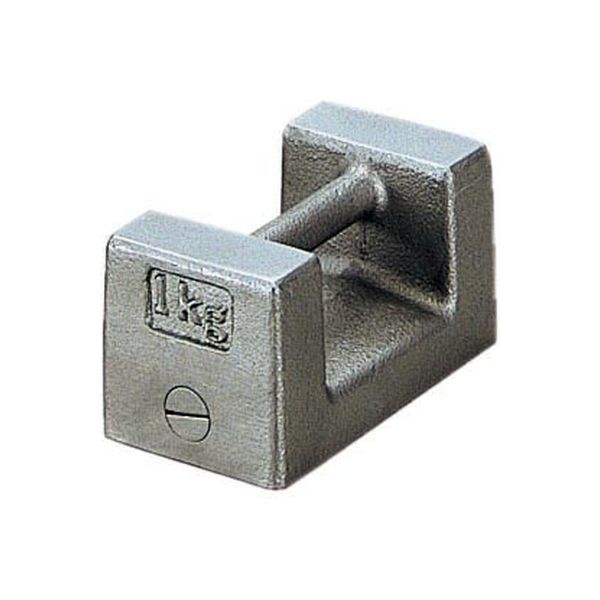 アズワン/AS ONE 枕型分銅 鋳造用非磁性ステンレス鋼製/2kg 品番：2