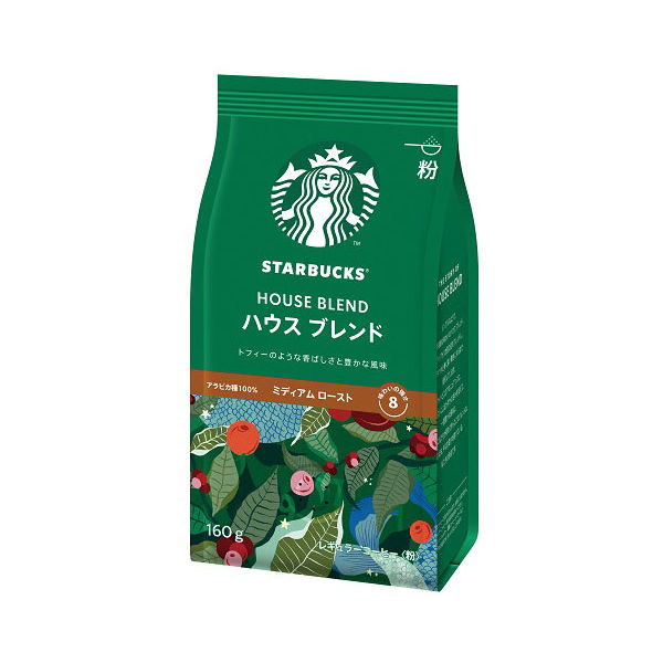 完売 レギュラーコーヒー粉 スターバックス スーパーセール コーヒー ハウス ブレンド 160g ネスレ日本 1袋