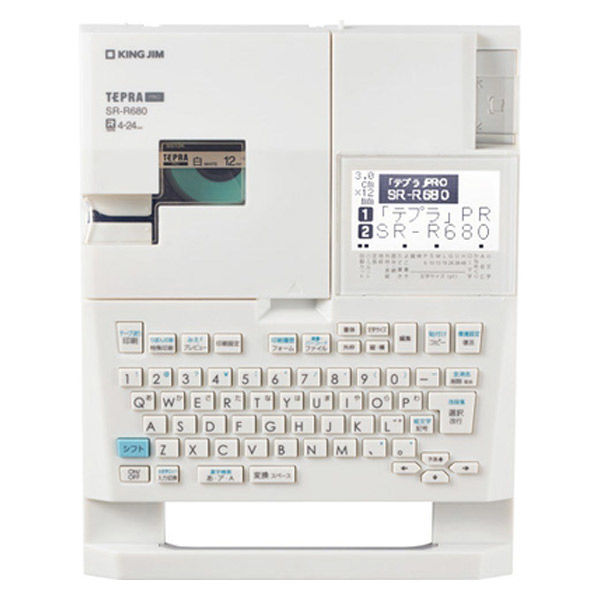 キングジム ラベルライター 「テプラ」PRO SR-R680 1台