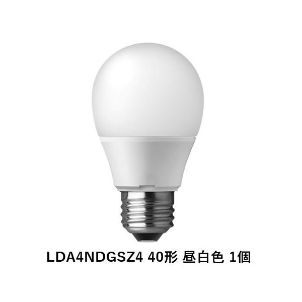 アスクル】 パナソニック LED電球 プレミアＸ 一般電球タイプ（E26口金） 40W形 全配光 昼白色 LDA4N-D-G/S/Z4 通販 -  ASKUL（公式）