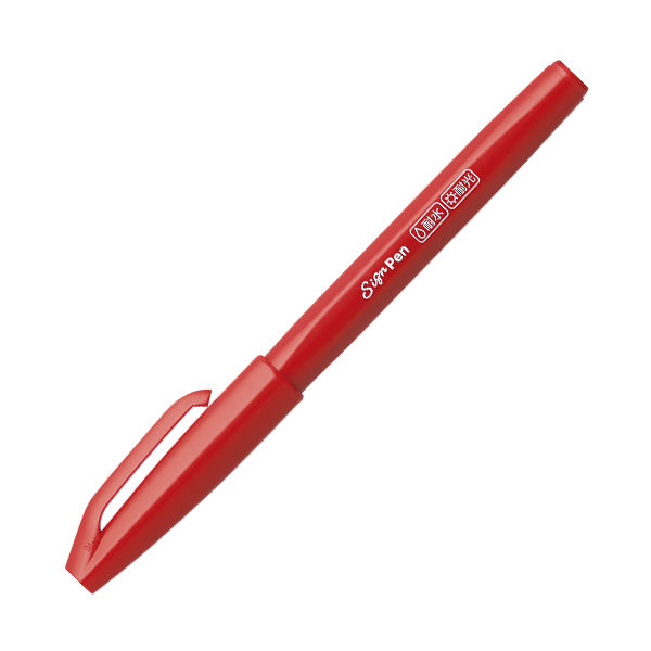 ぺんてる 耐水耐光性サインペン 女の子向けプレゼント集結 赤 S520GBSK 1セット 30本：10本入×3箱 OUTLET SALE オリジナル