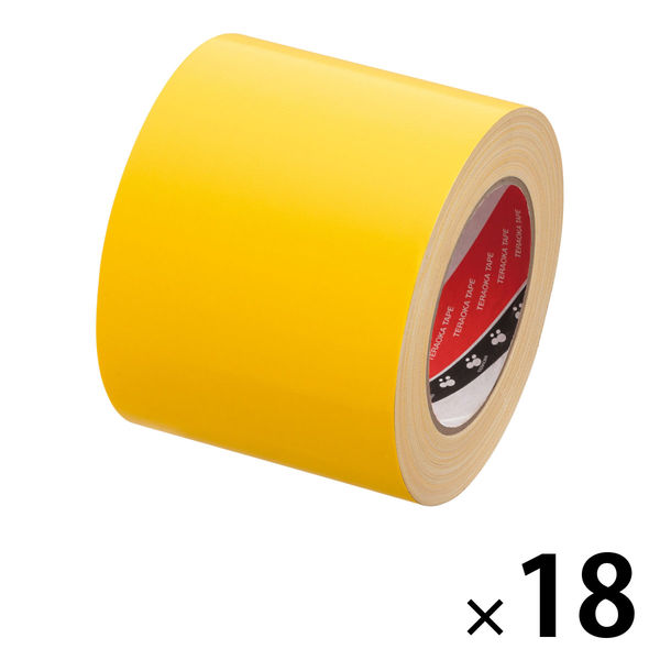 新作モデル 布テープ 布ガムテープ 幅広 梱包用 幅 入 ハンディクロス 箱 No.404 オカモト セット 5ケース 18巻 100mm×長さ25m×厚さ0.26mm［HA］  梱包、テープ