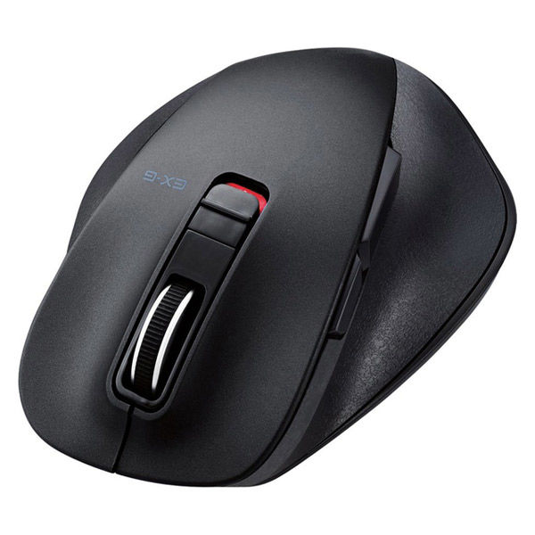 売上実績NO.1 ワイヤレスマウス 無線 Bluetooth 5ボタン ブルーLED M 静音 握りやすい ブラック M-XGM10BBSBK エレコム 1個4 950円