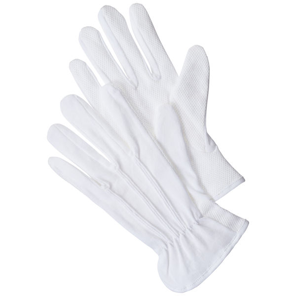 アスクル】【白手袋】 川西工業 GloveMania 純綿スベリ止め付きスムス手袋 L 1袋（5双入） 通販 ASKUL（公式）