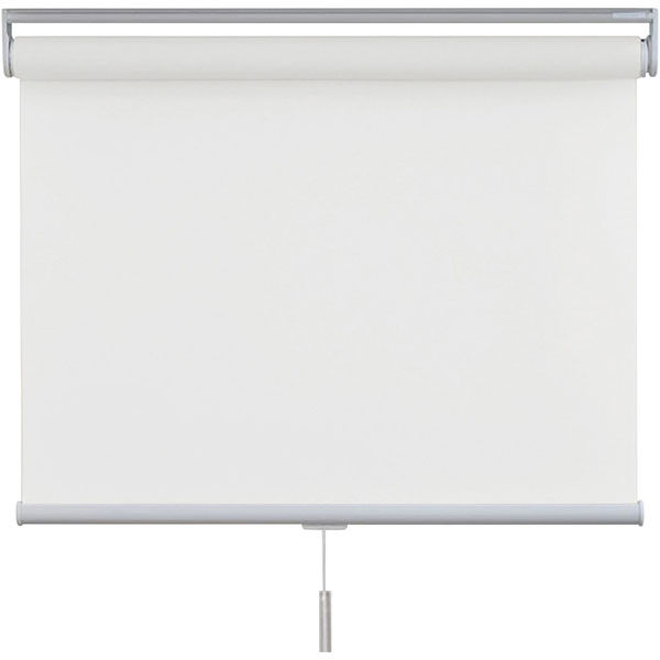 ニチベイ ポポラ2 ロールスクリーン 幅1500×高さ1000mm ホワイト PRS-O 1枚（直送品）