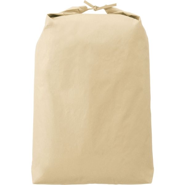 【袋・包装資材（米袋）】マルタカ KH-0820 紐付クラフト 無地 窓無 舟底 30kg 1梱包（100枚入）（直送品）