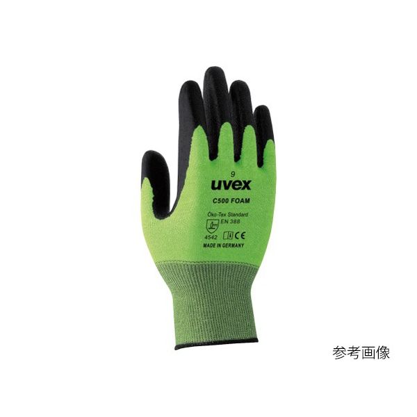 UVEX WEB限定 耐切創手袋 uvex 格安 価格でご提供いたします C500 foam 9 60494 Lサイズ 1双 62-9828-27 直送品