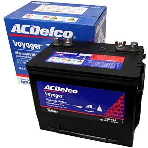 【カー用品】ACデルコ（ACDELCO） 輸入車バッテリー Maintenance Free Battery G-M24 1個（直送品）