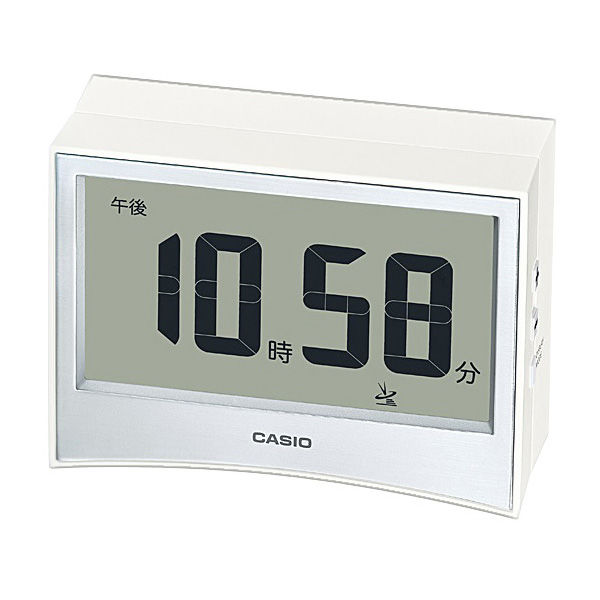 アスクル】 CASIO（カシオ）置き時計 [電波 アラーム 温湿度 カレンダー] 96×36×71mm DQD-S01J-7JF 1個 通販 -  ASKUL（公式）