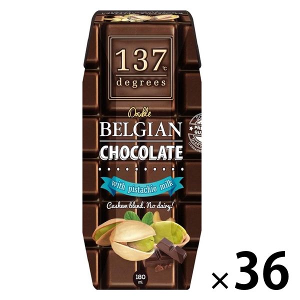 アスクル】【アウトレット】137degrees 137ディグリーズ ベルギーチョコピスタチオミルク 180ml 1箱（36本入） 通販  ASKUL（公式）