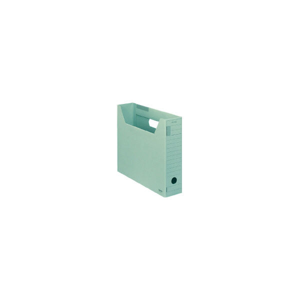 コクヨ（KOKUYO） ファイルボックス-FS ＜Fタイプ＞ A4横 背幅75mm 緑 A4-SFFN-G 1セット（5冊）（直送品）