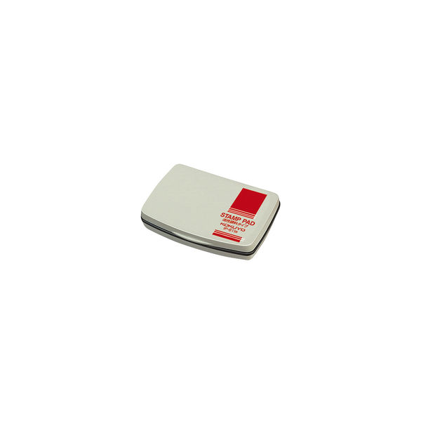 【アスクル】 コクヨ スタンプ台（油性顔料タイプ）小形（1号） 盤面サイズ:65×40mm 赤 IP-611R 1セット（5個） 通販