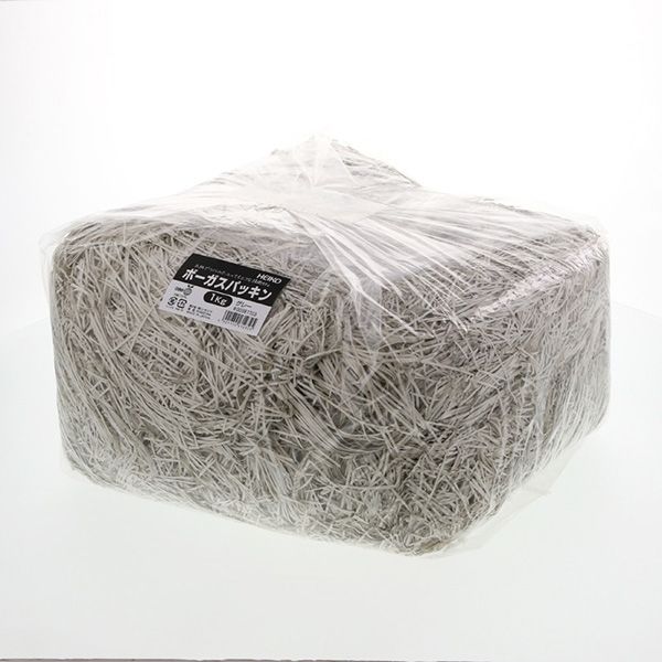 アスクル】 【ケース販売】HEIKO 緩衝材 ボーガスパッキン ボーガスパッキン 1kg グレー 003801703 1ケース(6袋入)（直送品）  通販 - ASKUL（公式）