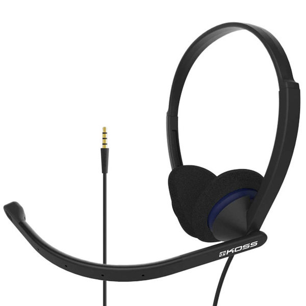 アスクル ヘッドセット 4極ミニプラグ接続 両耳タイプ ノイズキャンセリングマイク搭載 コミュニケーションヘッドセット Cs0i 1個 Koss 通販 Askul 公式