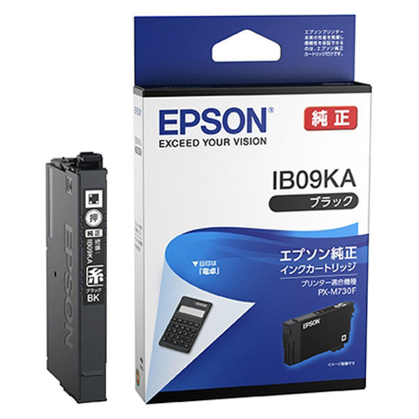 エプソン（EPSON） 純正インク IB09KA ブラック 1個