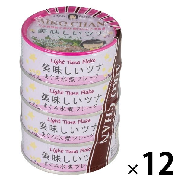 アスクル】 ツナ缶 美味しいツナ水煮フレーク 1セット（48缶：4缶×12パック） 伊藤食品 通販 - ASKUL（公式）