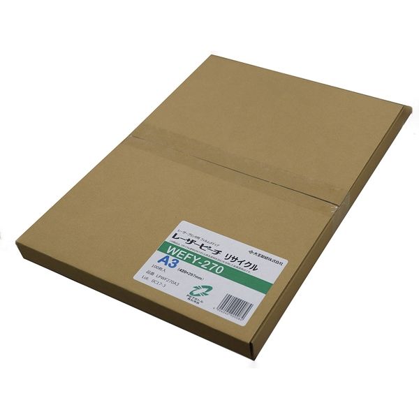 大王製紙 レーザーピーチリサイクルWEFY-270 A3 LPWF270A3 1冊（100枚