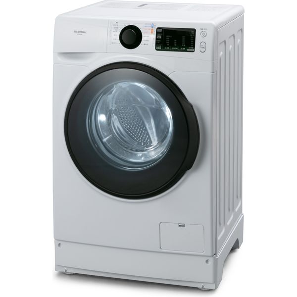 【設置込】アイリスオーヤマ ドラム式洗濯機 8.0kg HD81AR-W 1台（直送品） - アスクル