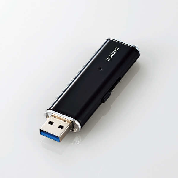 エレコム 超小型ポータブルSSD 500GB USB3.2（Gen1）外付け ブラック ESD-EMN0500GBK 1個