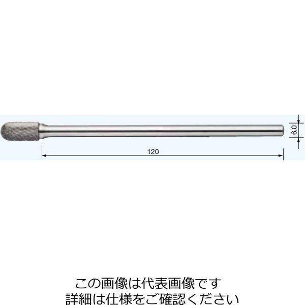 ムラキ超硬バー 形状:先丸円筒 刃長19mm CB2C105 2本 通販