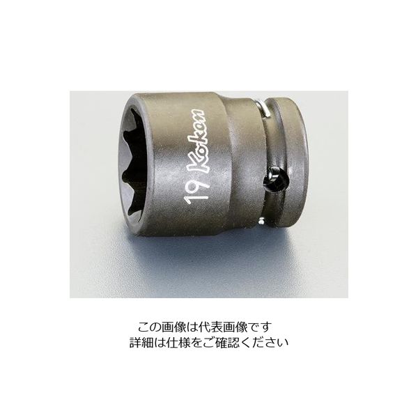 エスコ (ESCO) 1DRx70mm 薄肉インパクトディープソケット EA164FC-70-