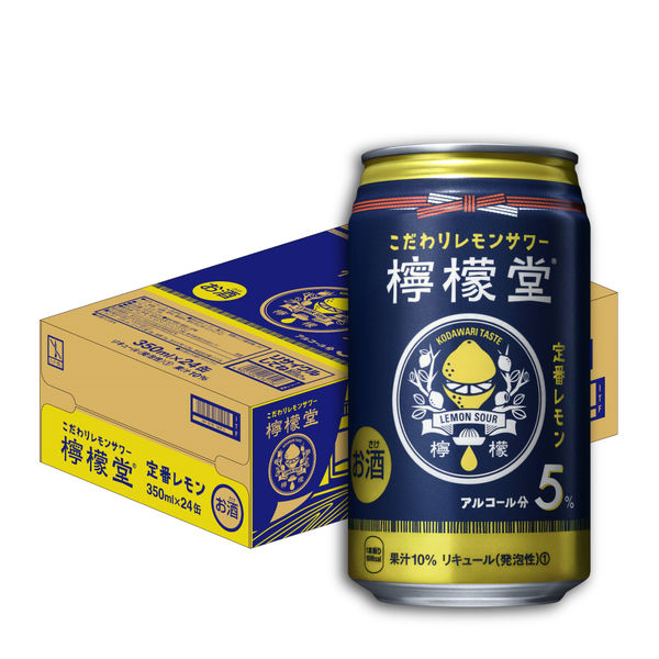 チューハイ　檸檬堂　定番レモン　350ml　1ケース(24本入)　缶チューハイ　レモンサワー　酎ハイ　コカ・コーラ
